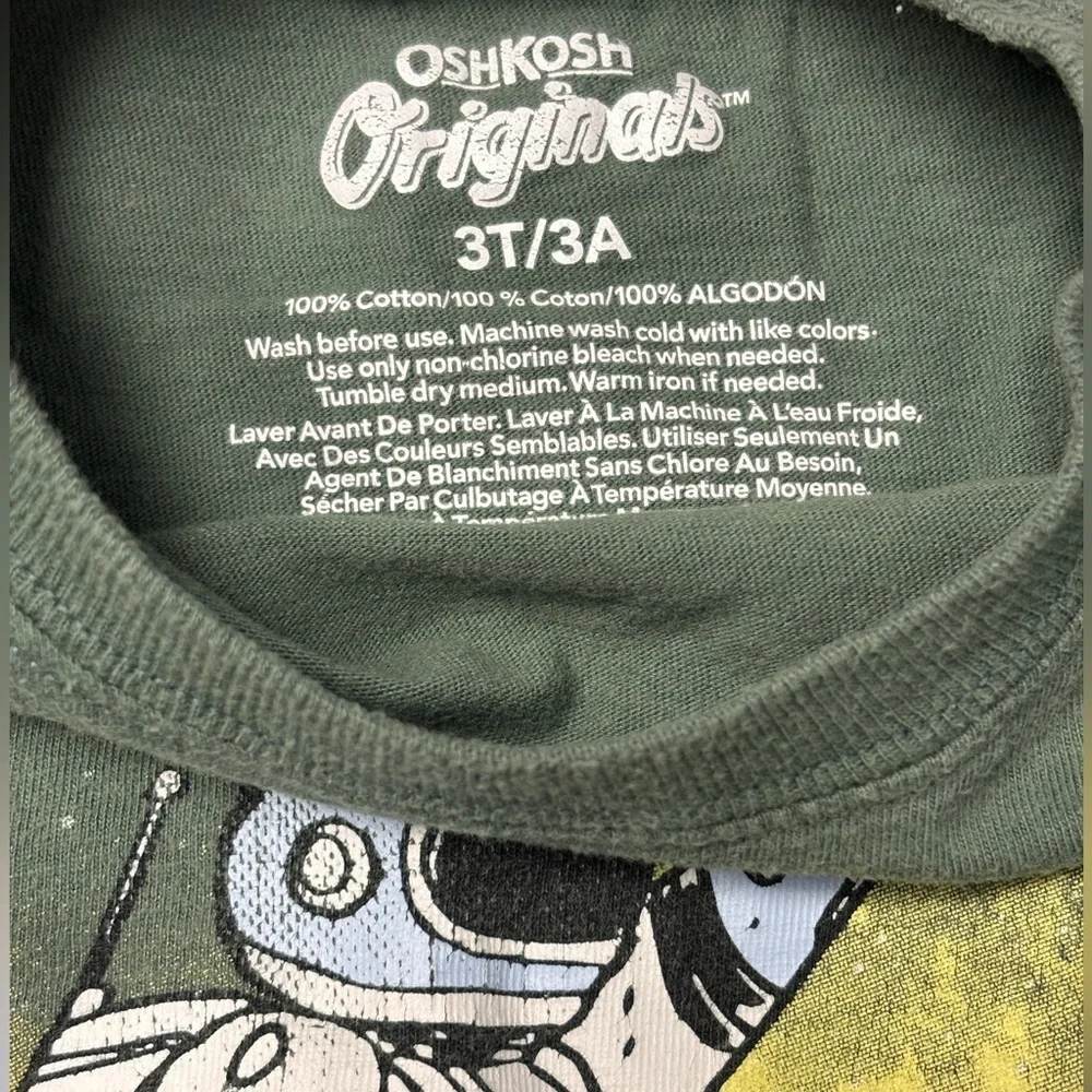Oshkosh Originals 3T Astronaut Kids Shirt, GUC, 15% off w 2+ bundle